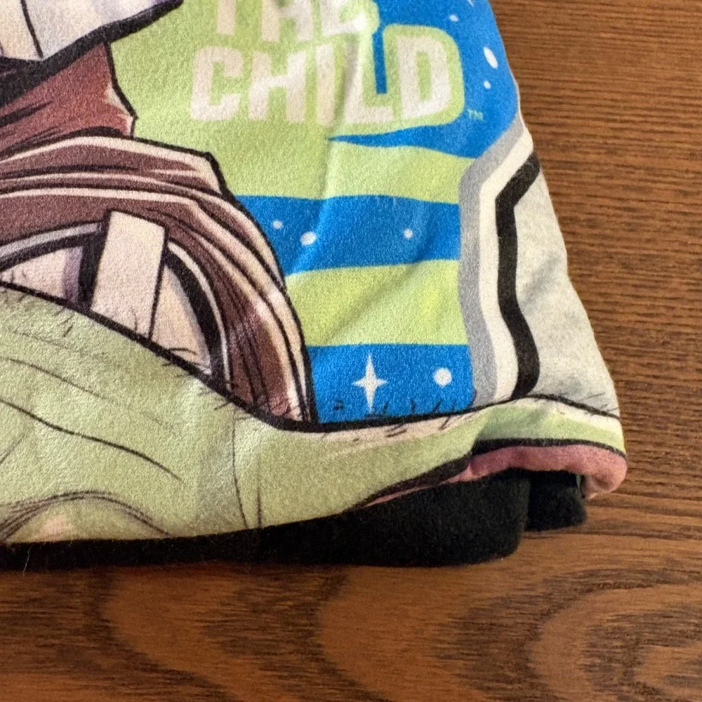 Star Wars Mandalorian PJ Set Boys Size L 10/12 Green New Grogu The Child‎